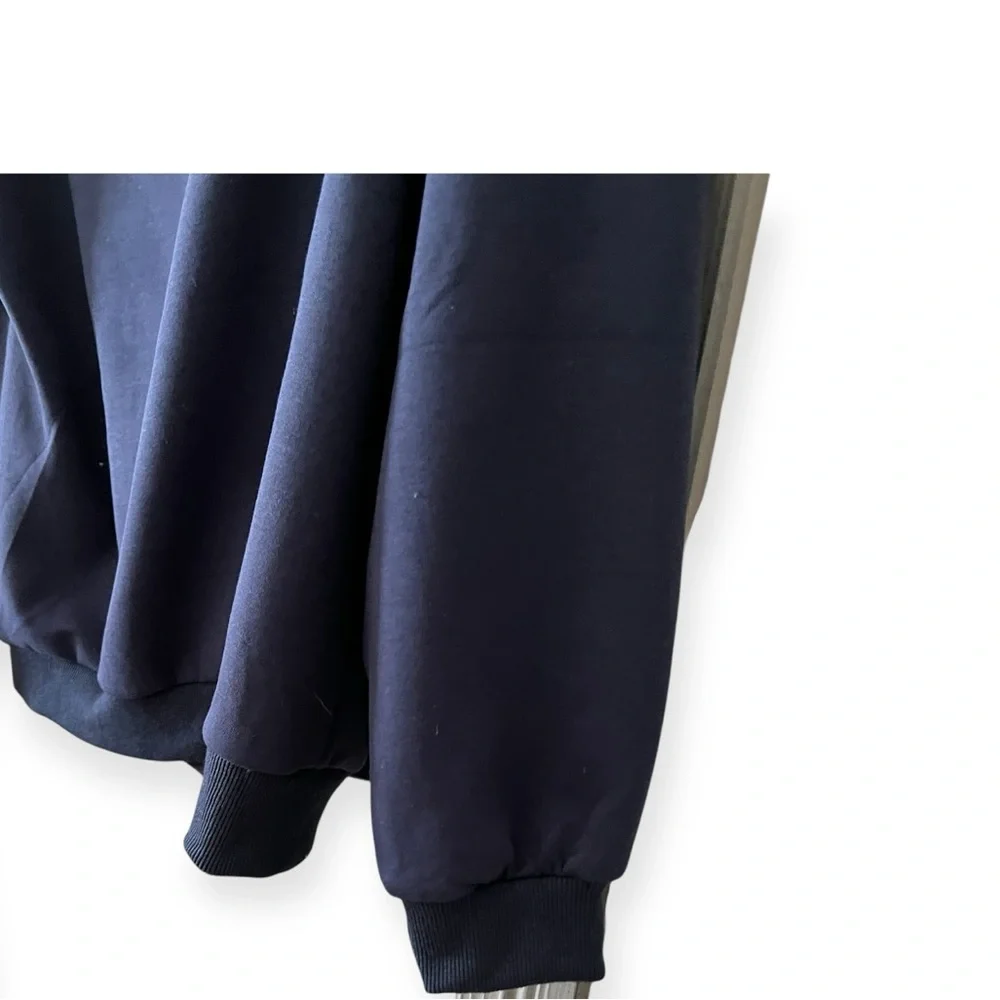 KatchMe Navy 2-Piece Lounge Set Off-Shoulder Top & Wide-Leg Pants |S/M‎